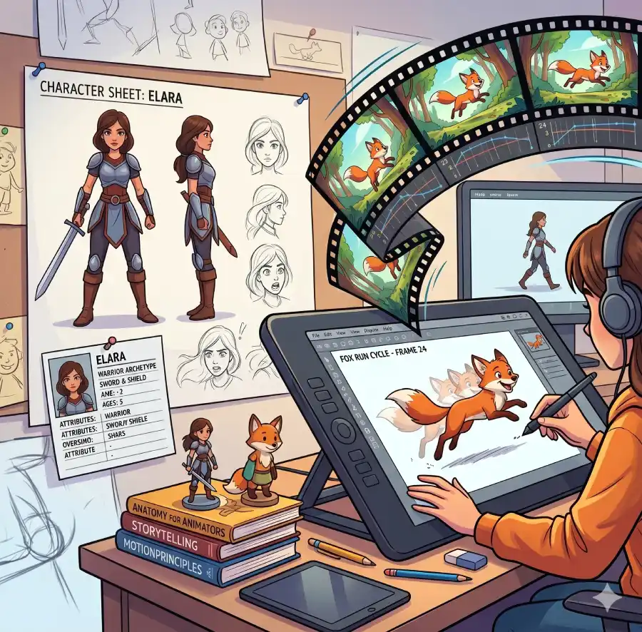 2D Animation Course in KR Puram Bangalore